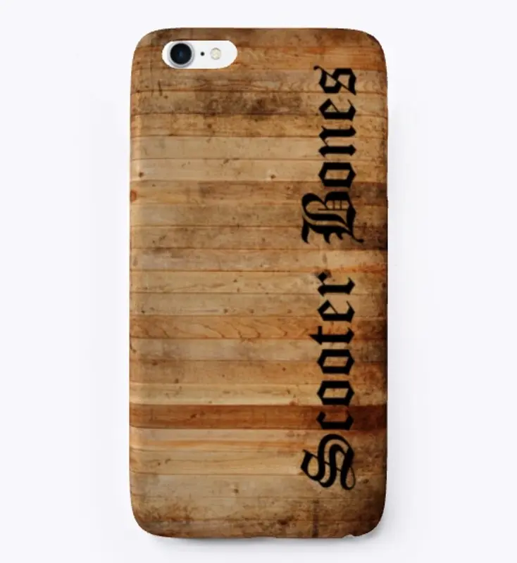 Vintage Scooter Bones iphone case