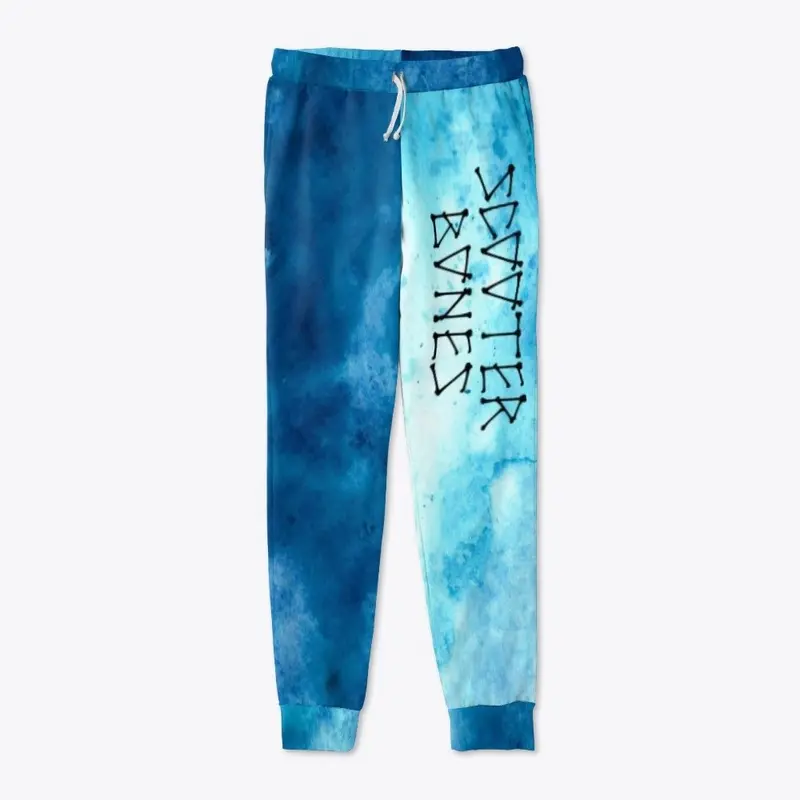 Blue Tie Dye joggers